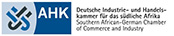 Logo Deutsche Industrie- und Handelskammer für das  südliche Afrika (AHK) 