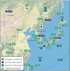 Der nordkoreanische Nukleartest 2017 - Seismologie und Infraschall