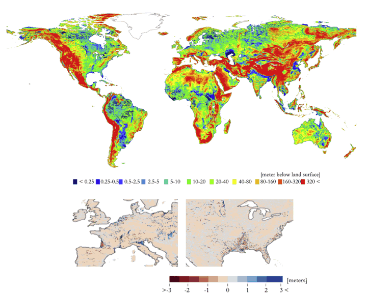 Global scale groundwater analyses: An invisible part of the Earth System
