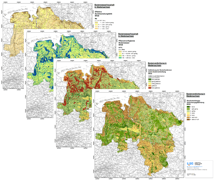 Auswertungen der BK50 von Niedersachsen