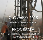 Programm Hotspot Hannover - 8. Norddeutsche Geothermietagung