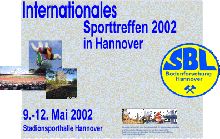 Poster für das Sportreffen 2002