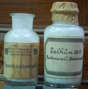 Specksteinmehl, Talkum