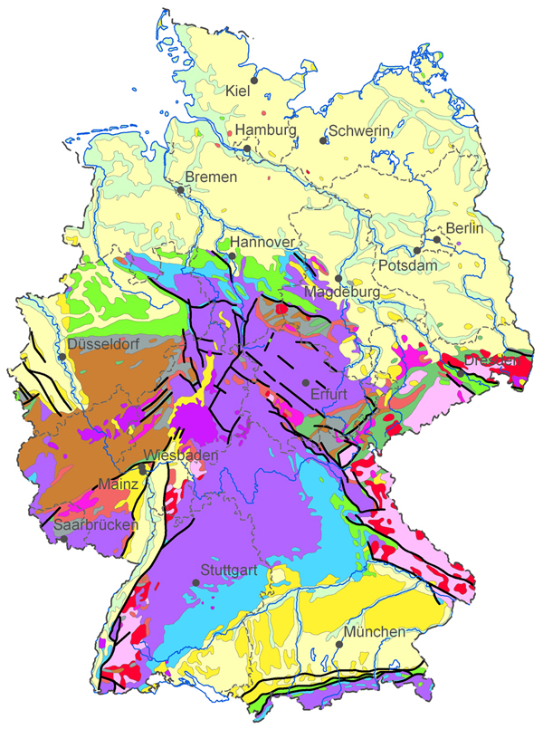 Geologie von Deutschland