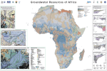 Karte der Grundwasservorkommen von Afrika